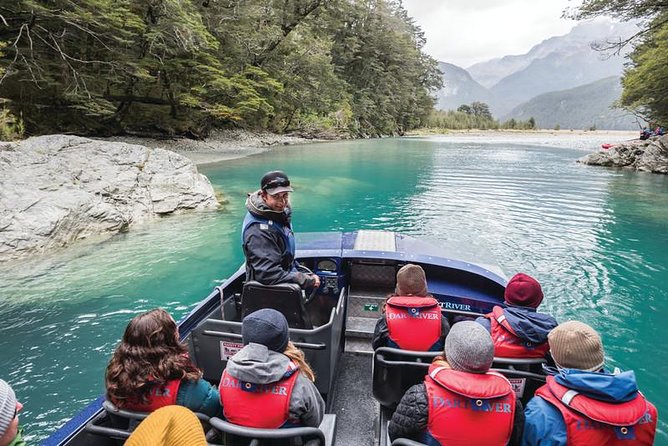 Dart River Jet Boat and Wilderness Experience - Glenorchy and the start of the Dart River ride