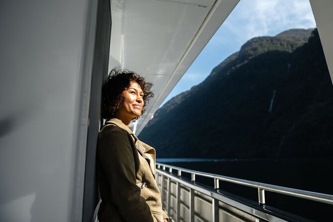 Doubtful Sound Wilderness Day Cruise from Manapouri - Rain, wind, and the famous waterfalls
