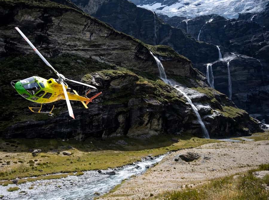 Earnslaw Burn Glacier & Waterfalls | 45 mins from Glenorchy - Seeing the Earnslaw Glacier up close