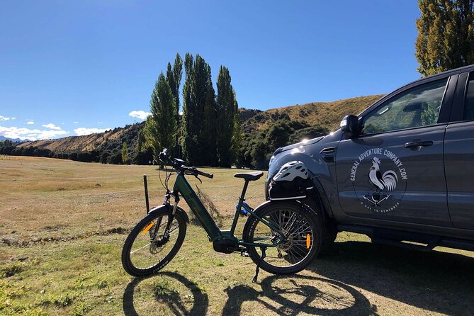 ebike tour lake Hawea river track to Wanaka - A free whitewater park adds an unexpected stop