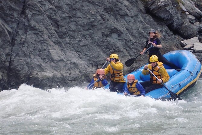 Family Adventures Rafting and Sightseeing Trip in Queenstown - Kitting up at the rafting base