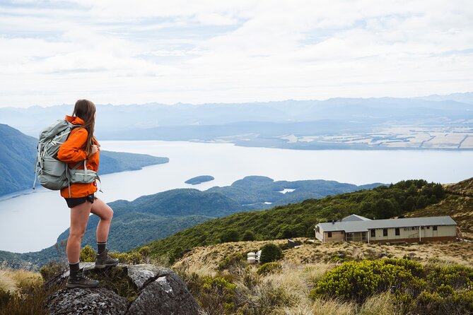 Fiordland Heli-hike from Te Anau - Walking from Luxmore Hut toward Luxmore Summit