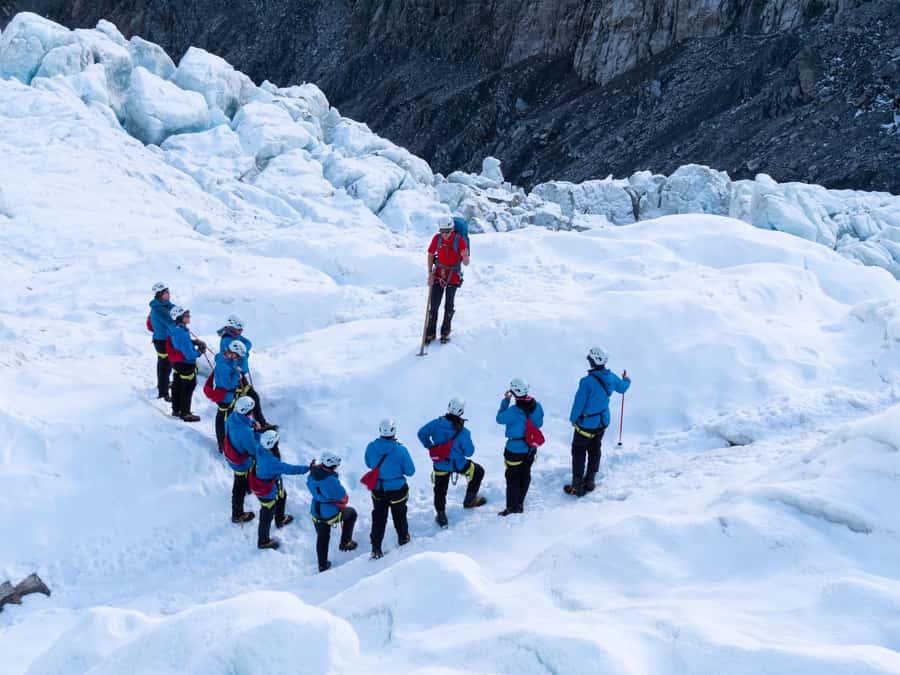 Franz Josef: 2.5 Hour Glacier Hike with Helicopter Transfer - Walking through Franz Josef Glacier