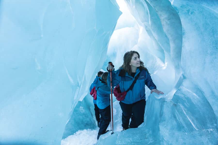 Franz Josef: 2.5 Hour Glacier Hike with Helicopter Transfer - Ice caves, crevasses, and a route that never stays still