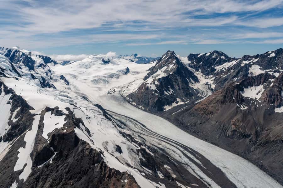 Franz Josef: 35min Helicopter Trip over Two Glaciers - Lifting above the rainforest and Franz Josef Glacier