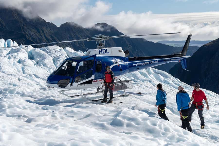 Franz Josef: Bespoke Small Group Heli-Hike with Lunch - Checking in at Glacier Base on Cron Street