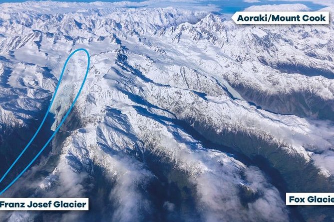 Franz Josef Glacier 25-Minute Helicopter Flight with Snow Landing - From the helipad to the upper ice