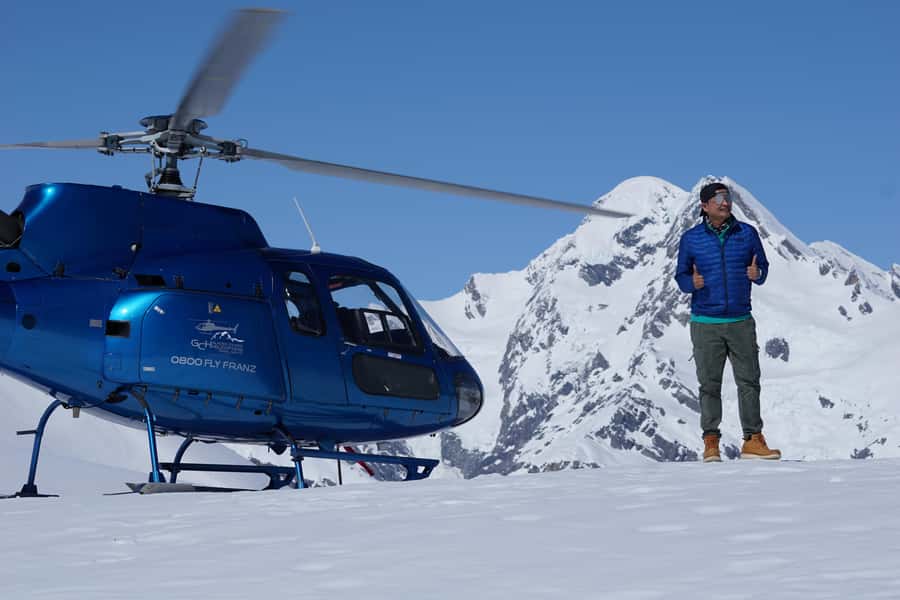 Franz Josef Glacier: Helicopter Flight & Alpine Landing - Check-in at 10 Main Road in Franz Josef
