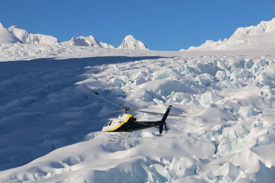 Franz Josef: Glacier Helicopter Ride with Snow Landing - Crossing the Southern Alps