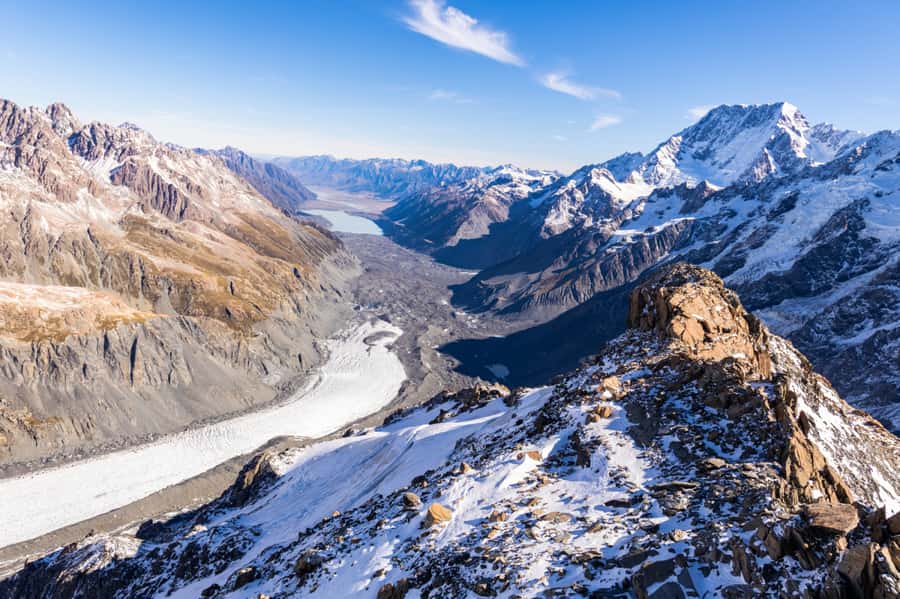 Franz Josef: Grand Circle 60 Minute Scenic Flight - Franz Josef Glacier from above