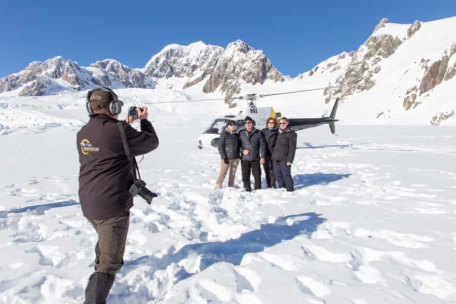 Franz Josef: The Grand Tour by Helicopter with Snow Landing - Seeing the Fox, Franz Josef, and Tasman glaciers