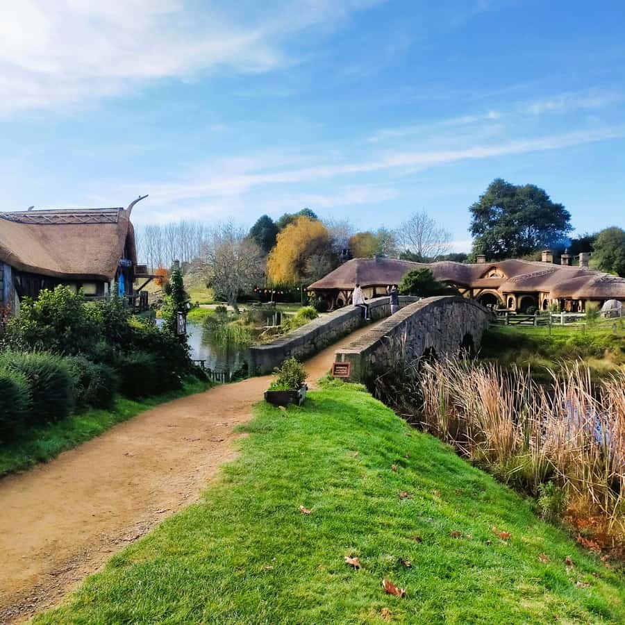 From Auckland: Hobbiton Movie Set Small Group Tour - Walking through 44 Hobbit Holes