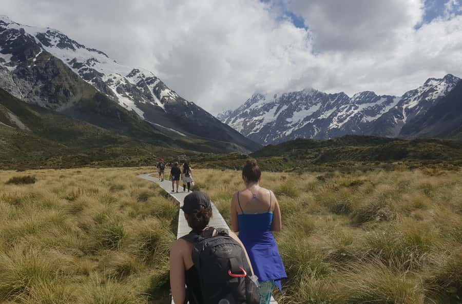 From Christchurch: Mount Cook & Lake Tekapo Day Tour & Lunch - The return journey, Rakaia, and the late arrival