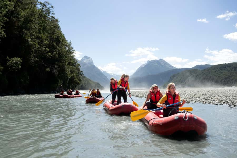 From Queenstown: Dart River Canoe & Jet Boat Day Trip - One hour on the wilderness jet boat