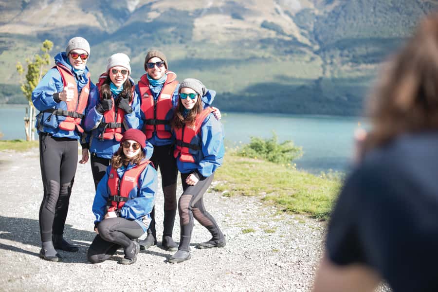 From Queenstown: Dart River Canoe & Jet Boat Day Trip - Rockburn Chasm, caves, and cold clear water