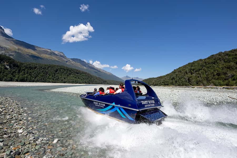 From Queenstown: Dart River Wilderness Jet Boat Experience - The Queenstown to Glenorchy road trip