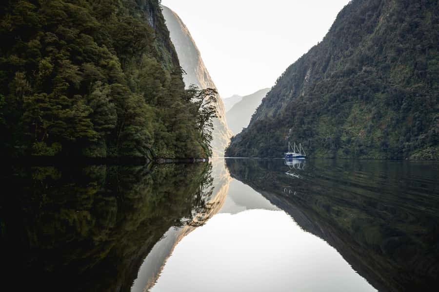 From Queenstown: Doubtful Sound Wilderness Day Trip - Rain, waterfalls, and the best kind of bad weather