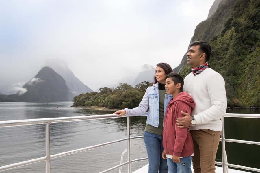 From Queenstown Milford Sound Cruise & Glass-Roof Coach Tour - Milford Sound from the water