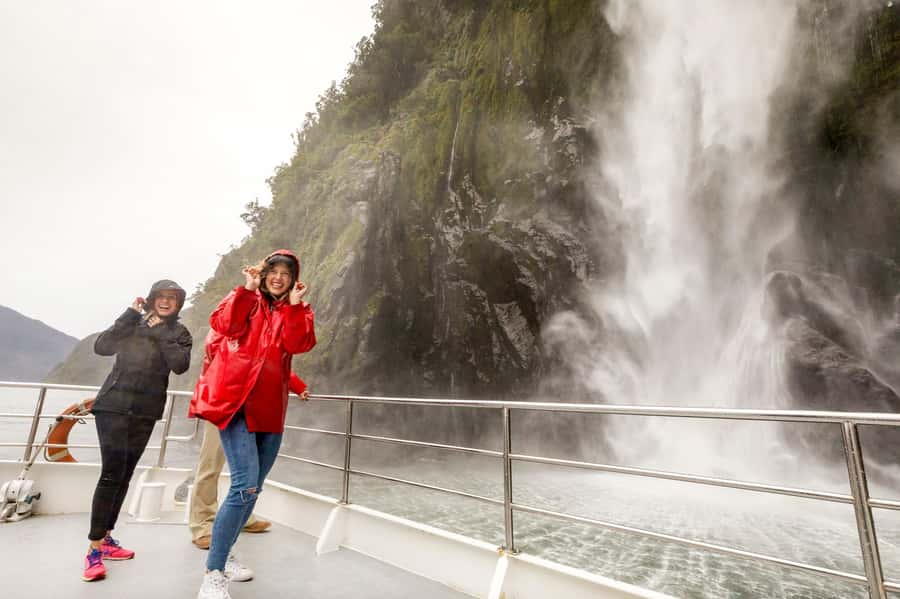 From Queenstown: Milford Sound Day Trip on Premium Coach - The two-hour Milford Sound nature cruise