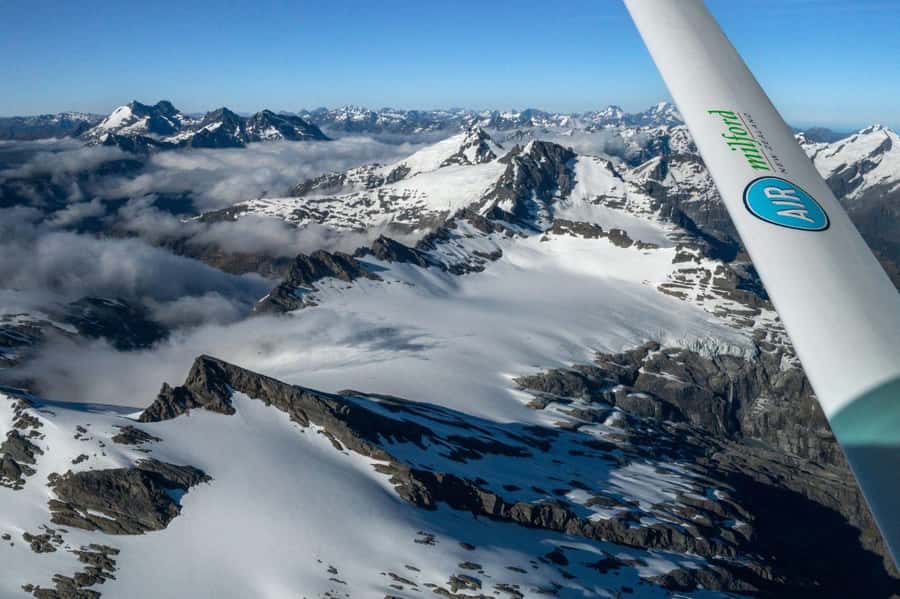 From Queenstown: Milford Sound Flight and Cruise with Lunch - From Skippers Canyon to Tutoko Glacier