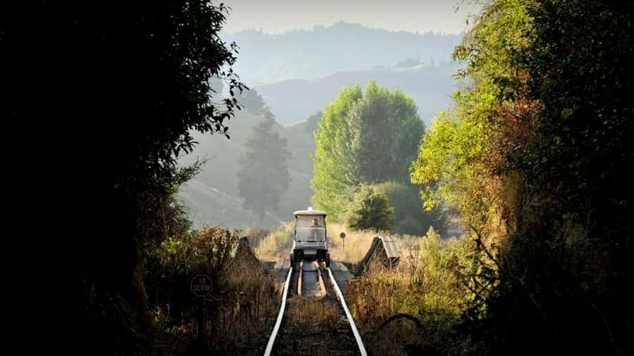 From Taumarunui: The Republic Rail Cart Adventure - Okahukura and the First Rail Cart Run