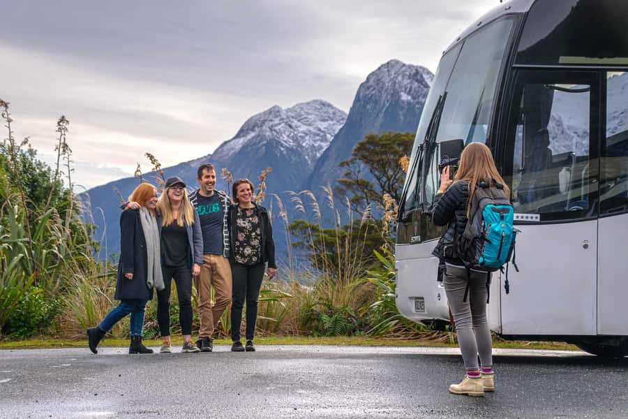 From Te Anau: Milford Sound Coach Tour and Cruise - Leaving Te Anau for Fiordland National Park