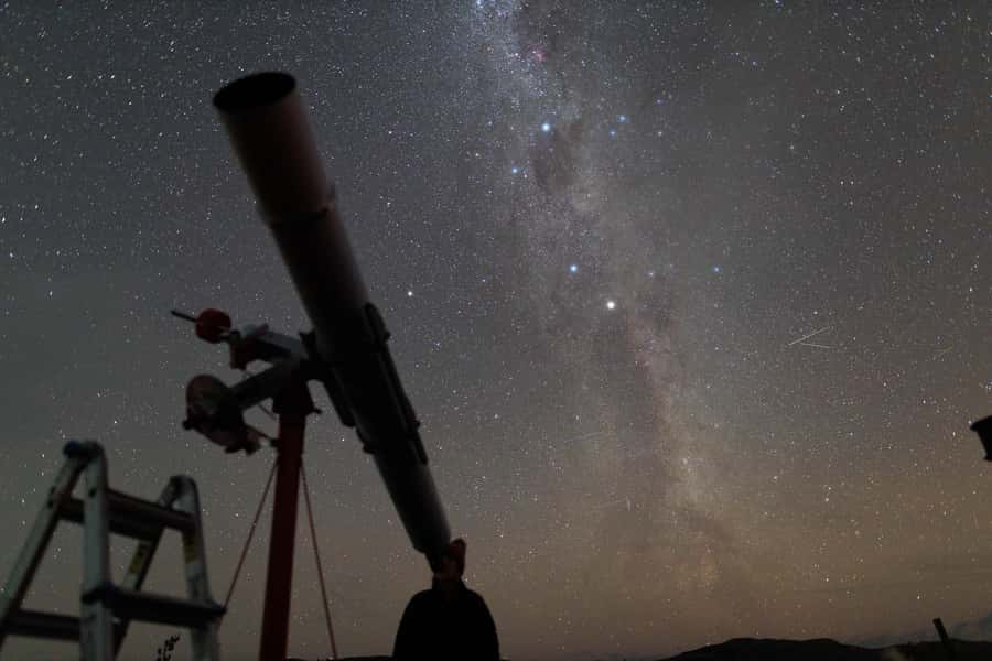 From Wairarapa: Star Safari with Astronomers & VR Experience - Looking through the 16-inch manual telescopes