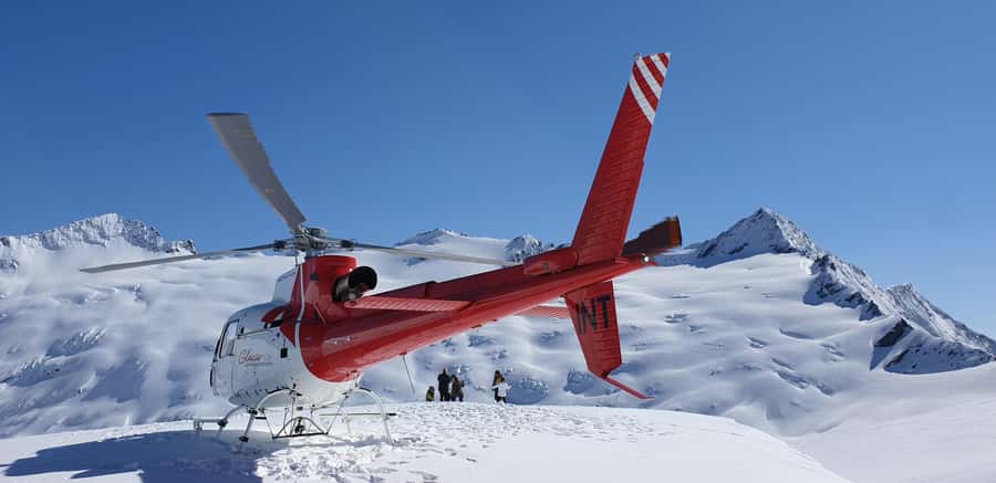 Glacier Explorer & Earnslaw Burn Helicopter Flight - Following the Rees Valley toward Mt Aspiring National Park