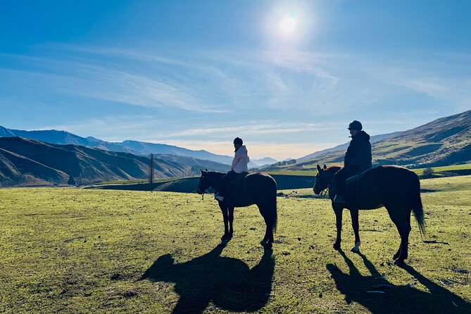 Gold Discovery Trail Horse Trek Cardrona - Most popular! - Crossing the Cardrona Valley