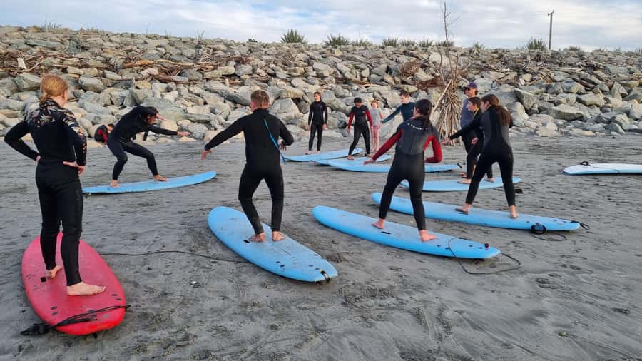 Greymouth: 2-Hour Beginner Surf Lesson - What to bring and what to leave behind