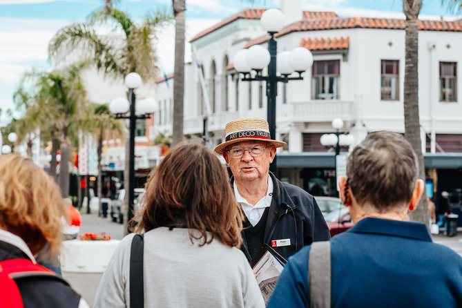 Guided 10am Morning Art Deco Walk From Napier Art Deco Trust - The opening film explains the disaster