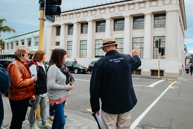 Guided 10am Morning Art Deco Walk From Napier Art Deco Trust - Group size, pace, and busy days