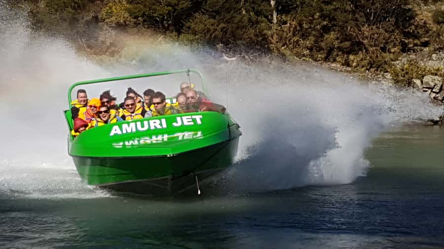 Hanmer Springs: River Jet Boat Ride - The Opening Run Through the River