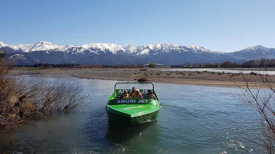 Hanmer Springs: River Jet Boat Ride - White Water, Braided Shallows, and Cliff-Hugging Turns