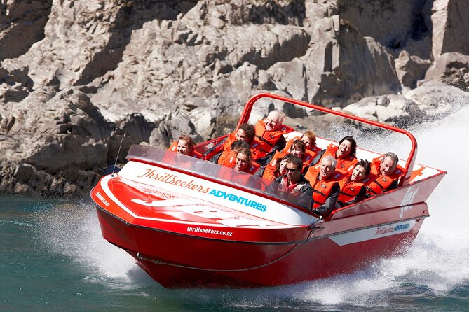 Hanmer Springs Thermal Pools and Jet Boat Day Trip from Christchurch - The Waiau Gorge jet-boat ride