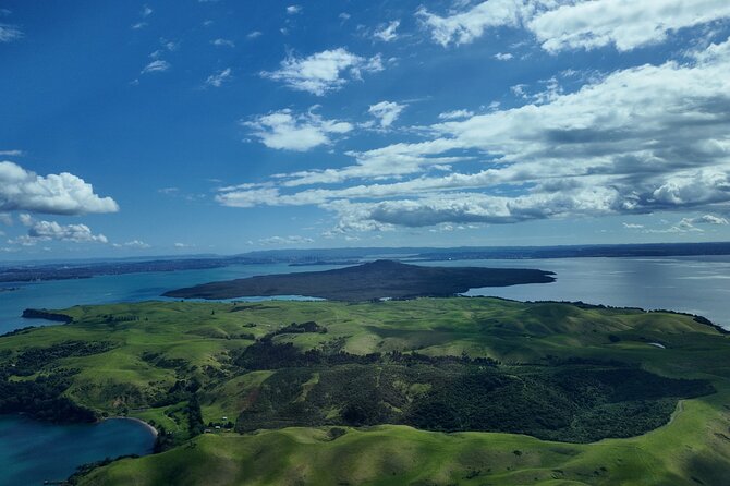 Hauraki Gulf and City Scenic Flight in Auckland Region - The Sky Tower close-up