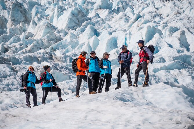 Heli Hike Fox Glacier - Getting dressed for a day on the ice
