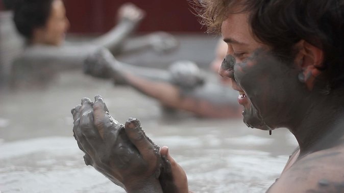 Hell's Gate Mud Bath & Spas - Finish with the cold pool or waterfall water