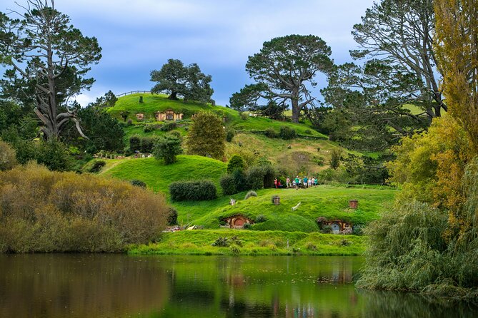 Hobbiton Movie Set & Blue Springs: Private Tour from Auckland - Entering Hobbiton near Matamata