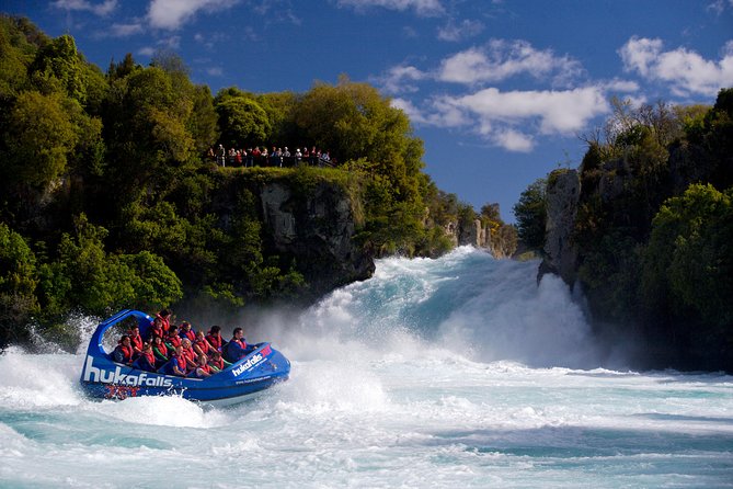 Hukafalls Jet Boat Ride in Taupo - From Karetoto Road to the Waikato River