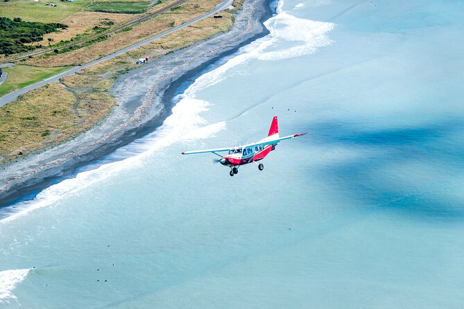 Kaikoura: Coastal and Alpine Scenic Airplane Flight - Takeoff and the climb toward Mount Fyffe