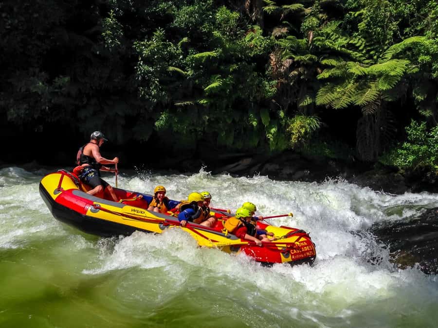 Kaituna River and Tutea Falls Whitewater Rafting - The safety briefing is more than a formality