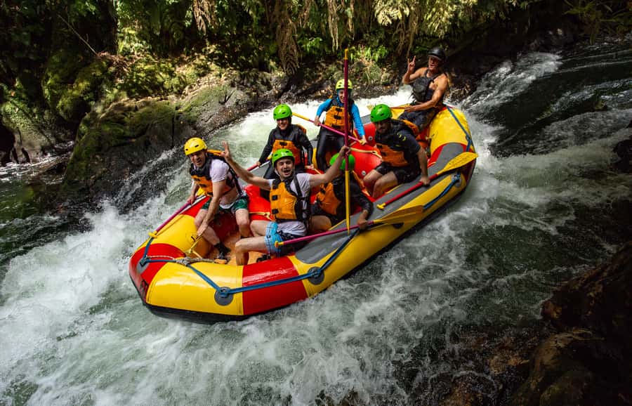 Kaituna River and Tutea Falls Whitewater Rafting - Tutea Falls is the moment you will remember
