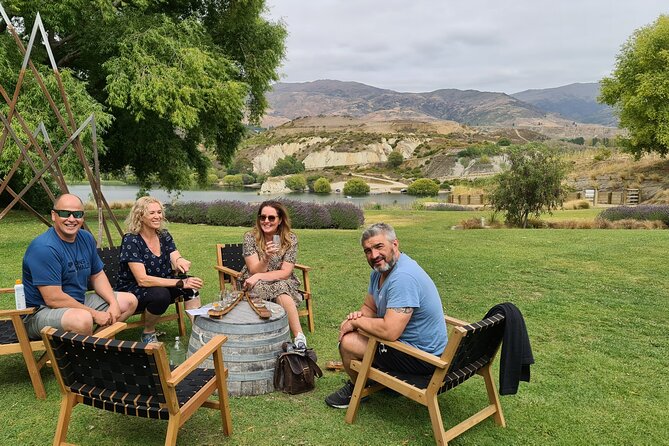 Lake Dunstan E Bike Trail Activity - Carrick Winery makes a natural first break