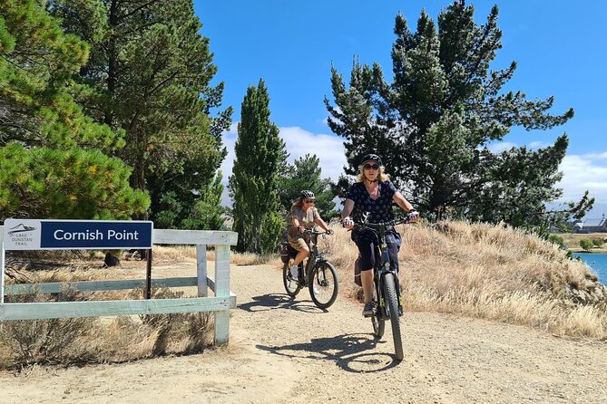 Lake Dunstan E Bike Trail Activity - Coffee and Burger Afloat adds character