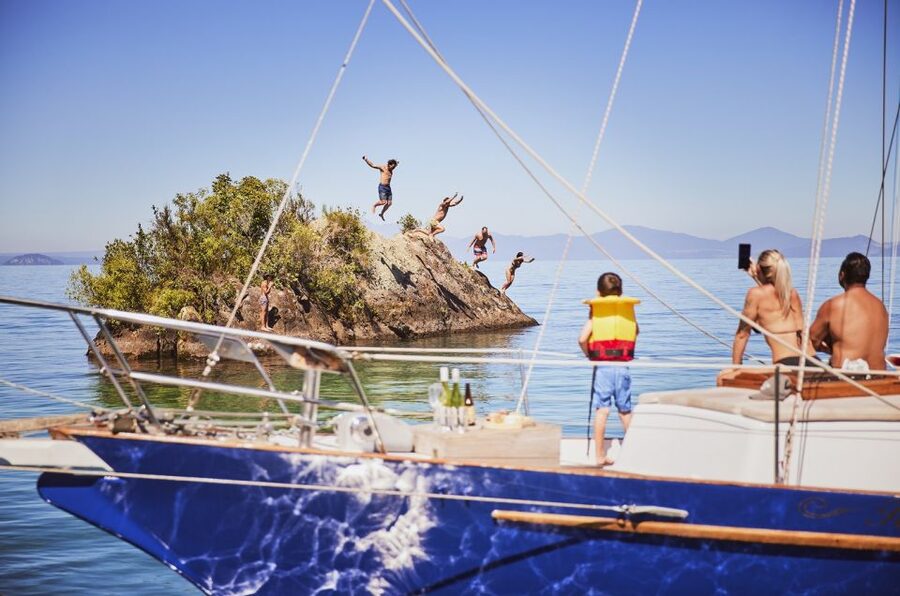 Lake Taupo: Classical Sailing to the Māori Rock Carvings - What sailing is really like here
