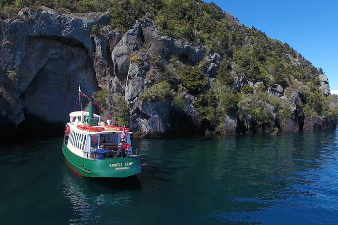 Lake Taupō Māori Rock Carvings Scenic Cruise aboard Ernest Kemp - Starting at Redoubt Street in Taupō