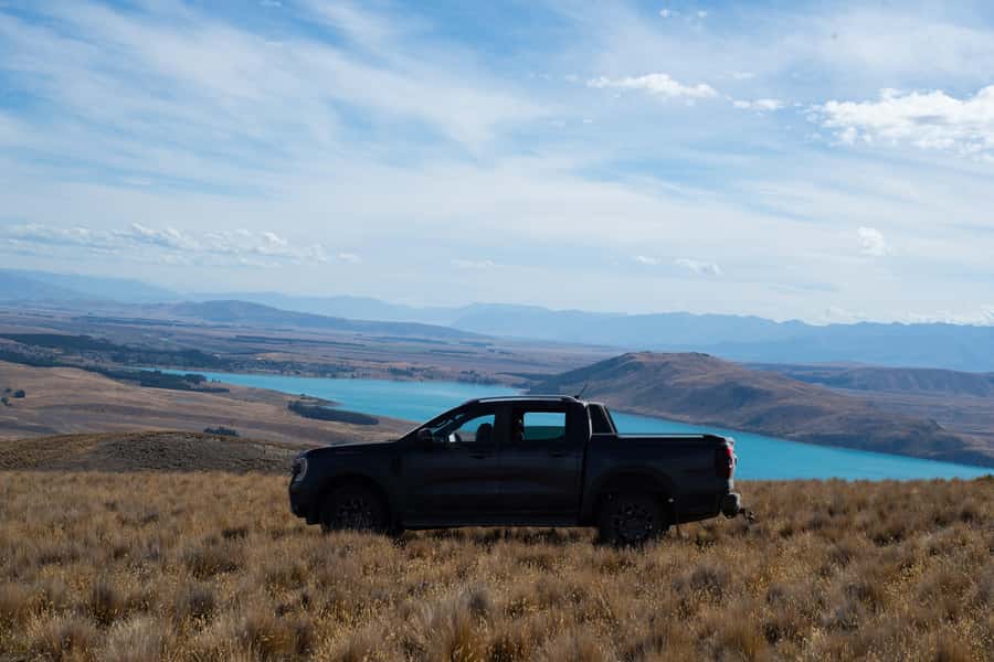 Lake Tekapo Guided 4WD Tours (Small Group, Carbon Positive) - Climbing Mt Hay for the main panorama