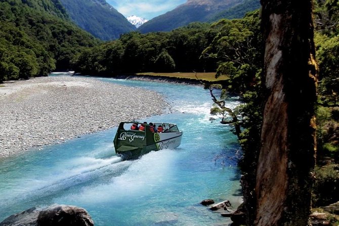 Lakeland Jet Boat Adventure - Clutha River - Rapids, tunnels, rocks, and pressure waves