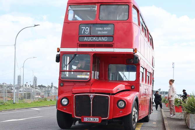 London Routemaster Double Decker Auckland Discovery - Parnell’s Villas, Shops, and Rose Gardens